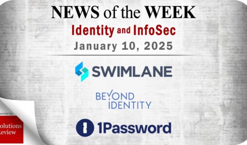 Identity Management and Information Security News for the Week of January 10th
