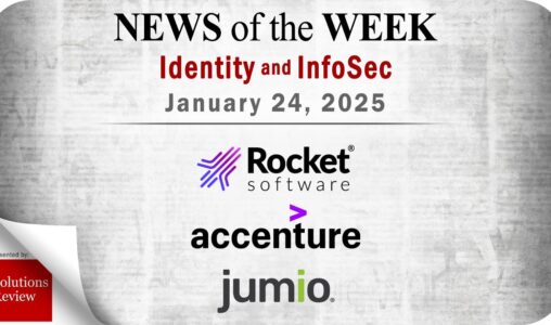 Identity Management and Information Security News for the Week of January 24th