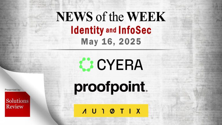 Identity Management and Information Security News for the Week of May 16th