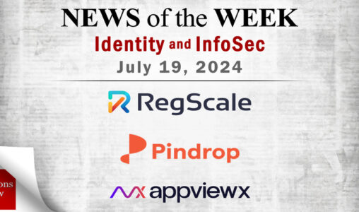 Identity Management and Information Security News for the Week of July 19