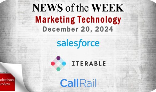 Top MarTech News From the Week of December 20th