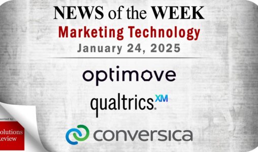 Top MarTech News From the Week of January 24th Updates from Optimove, Qualtrics, Conversica, and More