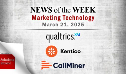 Top MarTech News From the Week of March 21st