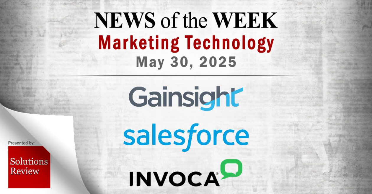 Top MarTech News From the Week of May 30th