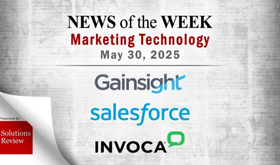 Top MarTech News From the Week of May 30th